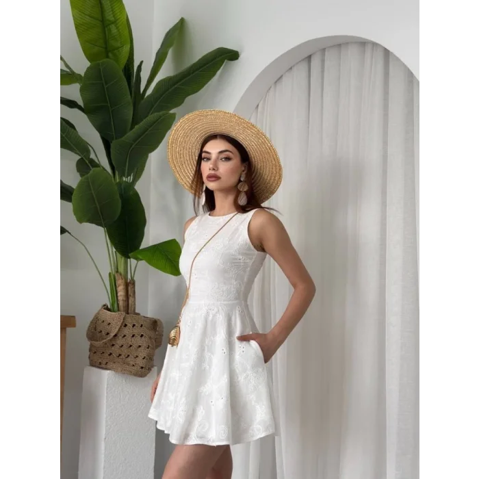 Vess Cep Detaylı Elbise