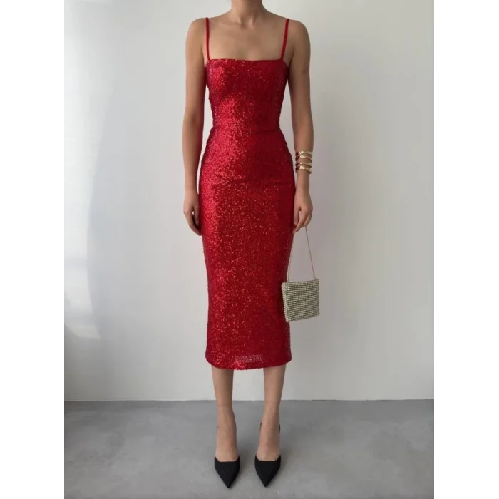 Woxo İp Askılı Elbise