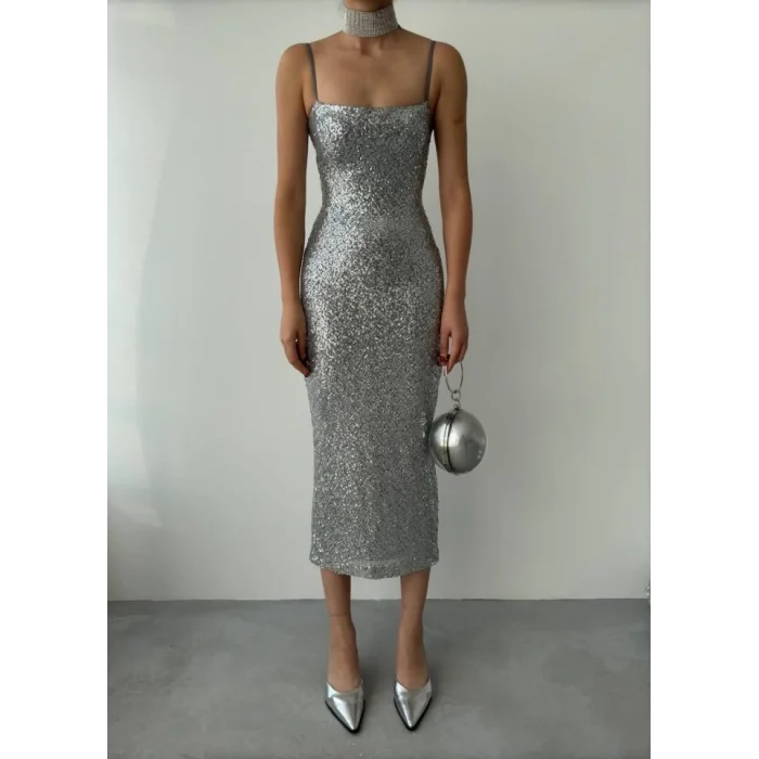 Woxo İp Askılı Elbise