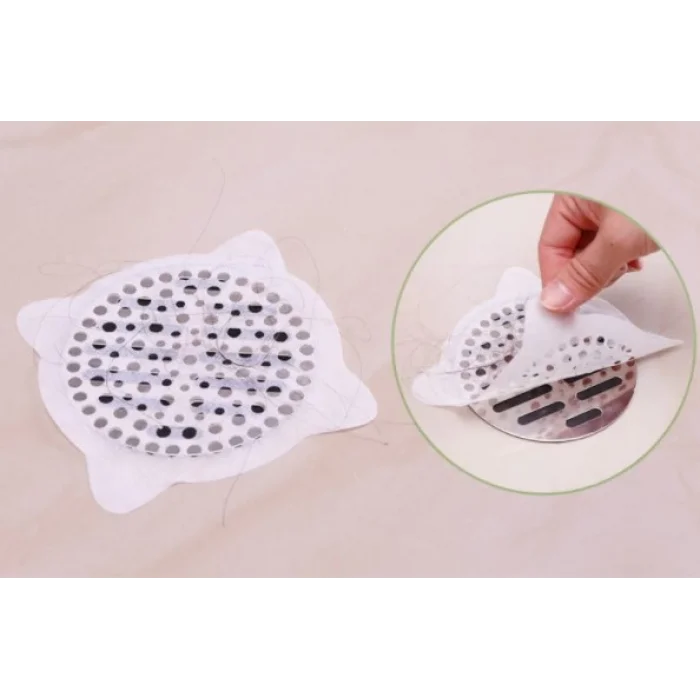 Yapışkan Banyo Gideri Koruyucu 10 lu Set