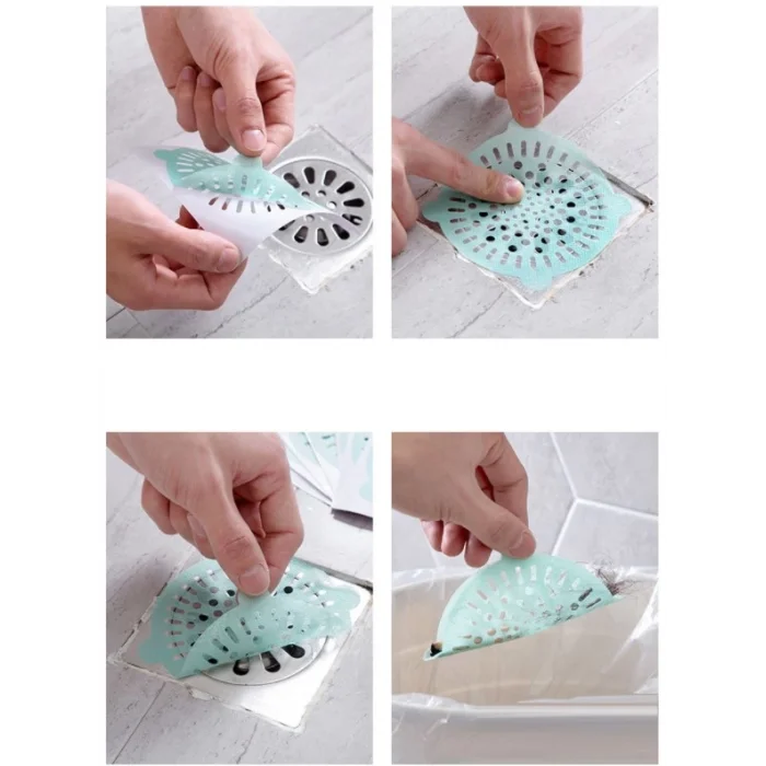 Yapışkan Banyo Gideri Koruyucu 10 lu Set