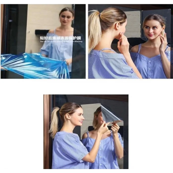 Yapışkanlı Folyo Ayna 100 x 50 cm