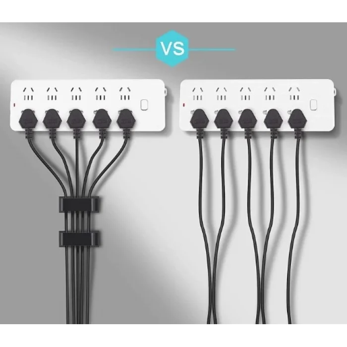 Yapışkanlı Kablo Düzenleyici Klips 4lü Set