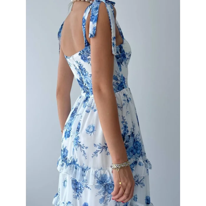 Zemun Bağlamalı Elbise