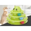 3 Katlı Kedi Oyuncağı Kedi Başlıklı Yeni