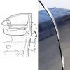 Araba Kapı Koruma Silikonu Şeffaf (8 Parça)