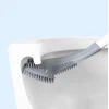 Ergonomik Tasarımlı Silikon Tuvalet Fırçası