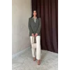 Haki Blazer Ceket
