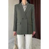 Haki Blazer Ceket