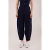 Havuç Kesim Lacivert Pantolon