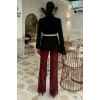 İçi Astarlı Dantel Pantolon 0081