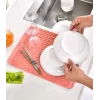 Isıya Dayanıklı Silikon Bulaşık Kurutma Matı