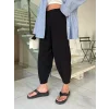 Kadın Krep Kumaş Balon Pantolon