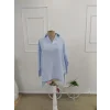 Kadın Truvakar Kollu Yakalı önden Düğmeli Gömlek
