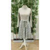 Kadın Uzun Kollu Balıkçı Yaka Belden Bağlamalı üst Kaşkorse Eteği Dalgıç Kısa Elbise