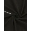 Kadın Uzun Kollu Yakası Açık Fermuarlı Viskon Bluz