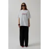Ön Baskılı Oversize T-Shirt