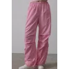 Paraşüt Cargo Pantolon - Pembe