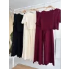 Triko Bluz Pantolon İkili Takım 10084-025