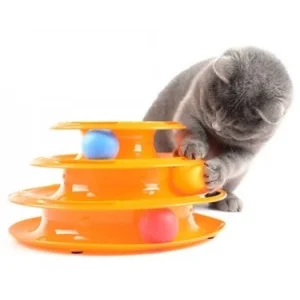 3 Katlı Kedi Oyuncağı Tower of Tracks