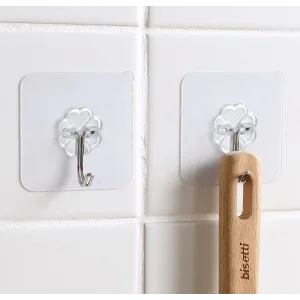 5 ADET Kendinden Yapışkanlı Şeffaf Askı