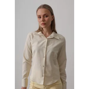 Basic Gömlek - Ekru