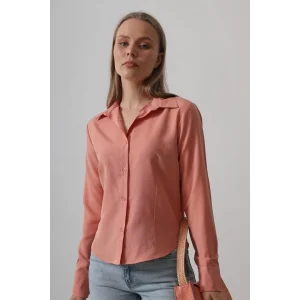 Basic Gömlek - Somon