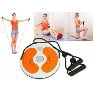 Bel İnceltici Spor Aleti Waist Twisting Disc (İpli)