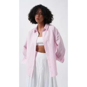 Çizgili Basic Gömlek