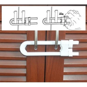 Çocuk Koruma Raylı Dolap Kilidi