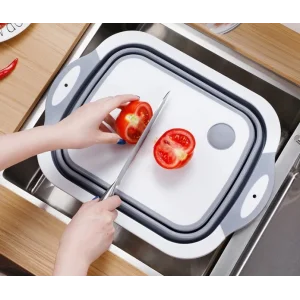 Çok Amaçlı Kesme Tahtası ve Sepet