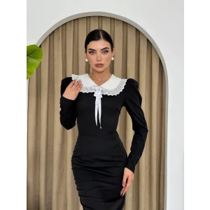 Coventry Yakalı Elbise