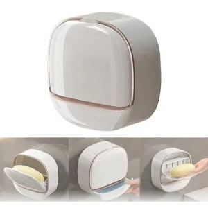 Drenaj Hazneli Kapaklı Katı Sabunluk