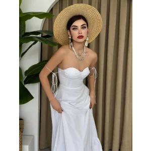 Elia İp Askılı Elbise