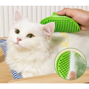 Hayvan Tüy Toplama Yıkama ve Köşe Kaşınma Silikon Fırçası