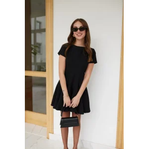 Kadın Kısa Kollu Kiloş Ithal Krep Elbise