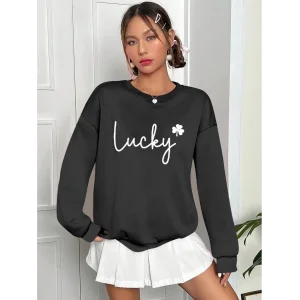 Kadın Uzun Kollu Bisiklet Yaka Viskon Iki Iplik Bluz