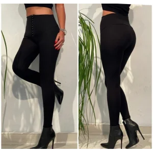 Kadın Yüksek Bel Korse Ve Kopça Detay çelik Toparlayıcı Tayt