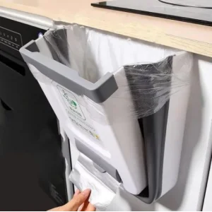 Katlanabilir Mutfak Çöp Kovası Torba Hazneli