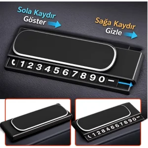 Kayar Kapaklı Torpido Üstü Fosforlu Numaratör