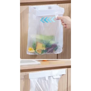 Kendinden Yapışkanlı Katlanabilir Çöp Poşeti Tutucu Aparat