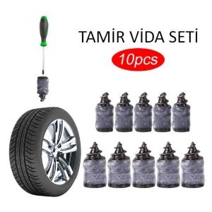 Lastik Tamir Kiti Kauçuk Vida Seti