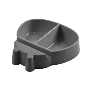 Pratik Çerezlik, Telefon Stantlı, Plastik, İki Bölmeli (Antrasit)