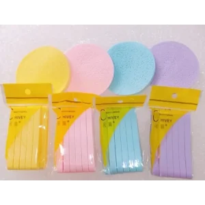 Sıkıştırılmış Makyaj Temizleme Süngeri 12 Adet