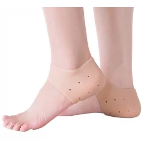 Silikon Topuk Çorabı Ten Rengi
