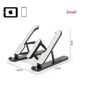 Telefon Tablet Standı Yükseklik Ayarlı Stand Siyah