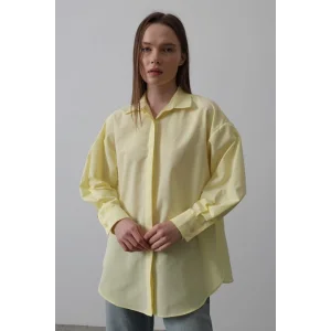 Uzun Kol Gömlek - Sarı