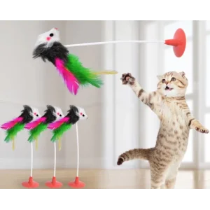 Vantuzlu Fare Kedi Oyuncağı