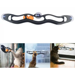 Vantuzlu Kedi Oyun Tüneli 54cm Tek Katlı