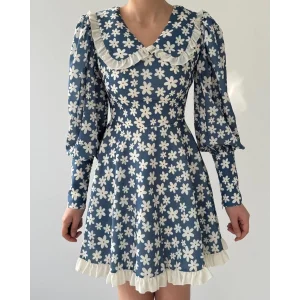 Vero Bebe Yaka Elbise